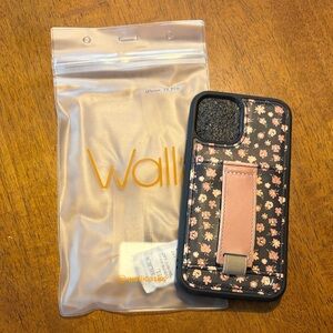 Walli Black Floral iPhone 13 Pro Case